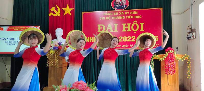 Đảng bộ xã Kỳ Sơn tổng kết công tác Đại hội chi bộ nhiệm kỳ 2022 - 2025